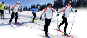 Cross-country skiing, a winter activity excellent for health!